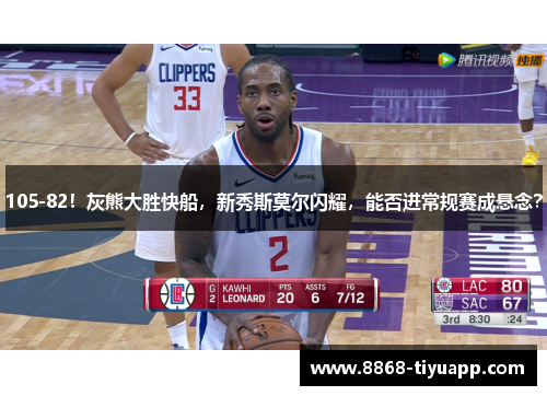 105-82！灰熊大胜快船，新秀斯莫尔闪耀，能否进常规赛成悬念？